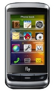 Fly E321 Dual SIM Mobile with Large Touchscreen Display