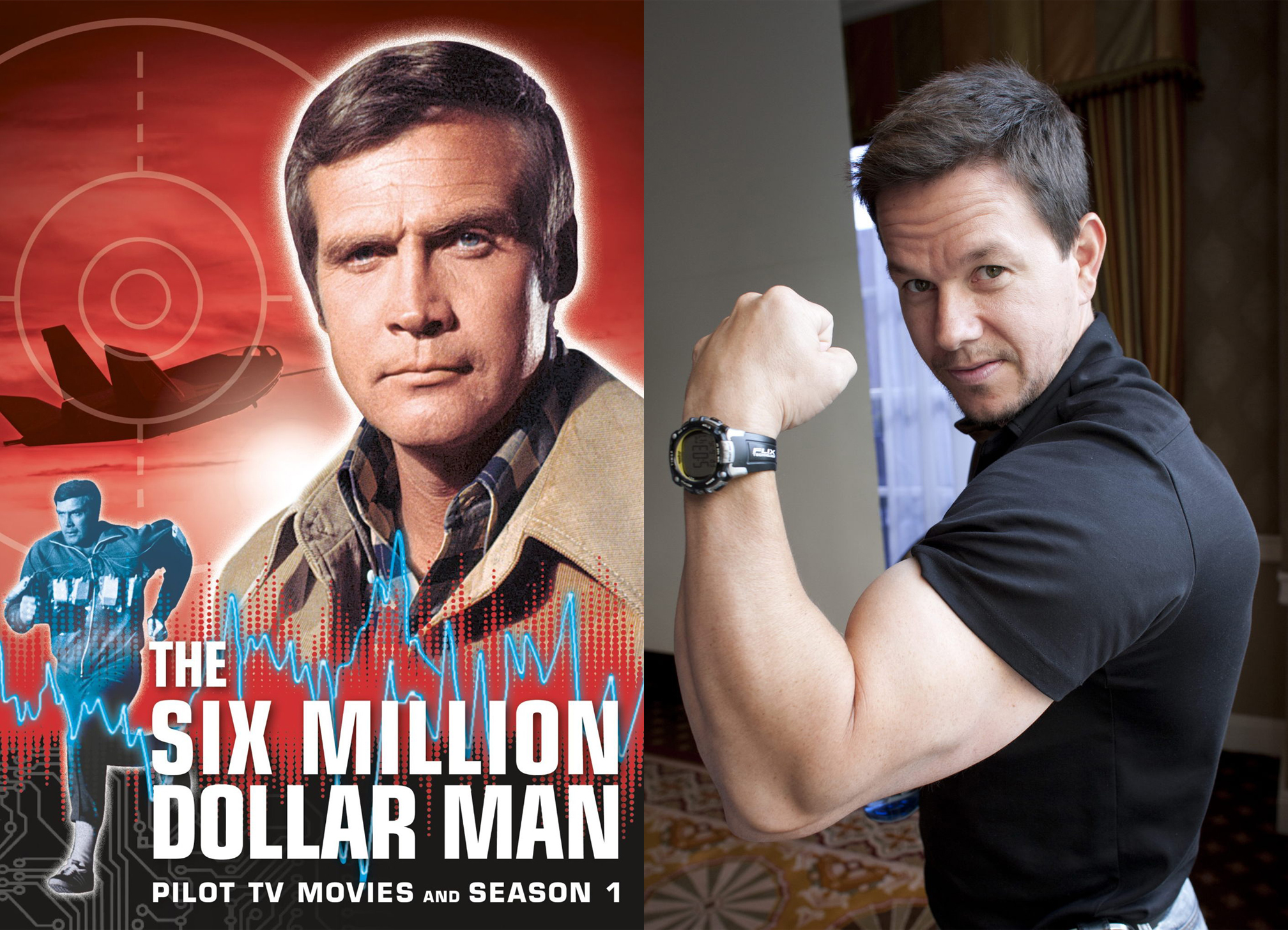 The Six Billion Dollar Man :「トランスフォーマー」のマーク・ウォールバーグが、70年代の人気テレビシリーズ「600万ドルの男」を復活させる現代版の「60億ドルの男」が、「トランスフォーマー」の監督を起用して再出発 ! !