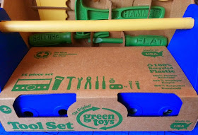 Green Toys 100% Recycled Plastic Children's Tool Set Review age 2+