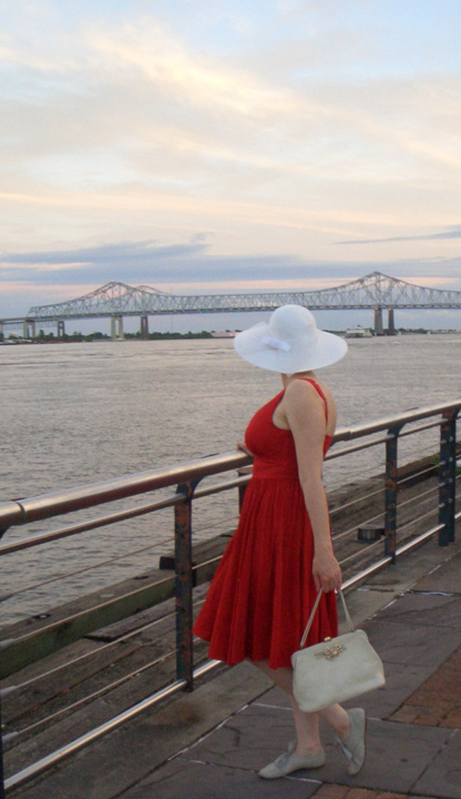 Gail Carriger OUtfit round Up Dresses and Calamari in New Orleans