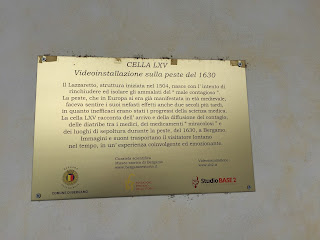 Il Lazzaretto, Bergamo: Cell 65 video installation.