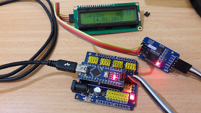 Redy Wibisono - YD3RDW: Fully Serial I2C Tampilan Jam Digital dengan ...