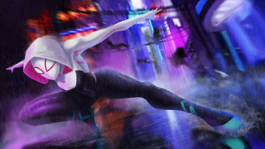Spider-Gwen, 4K, #4.197 Wallpaper PC Desktop