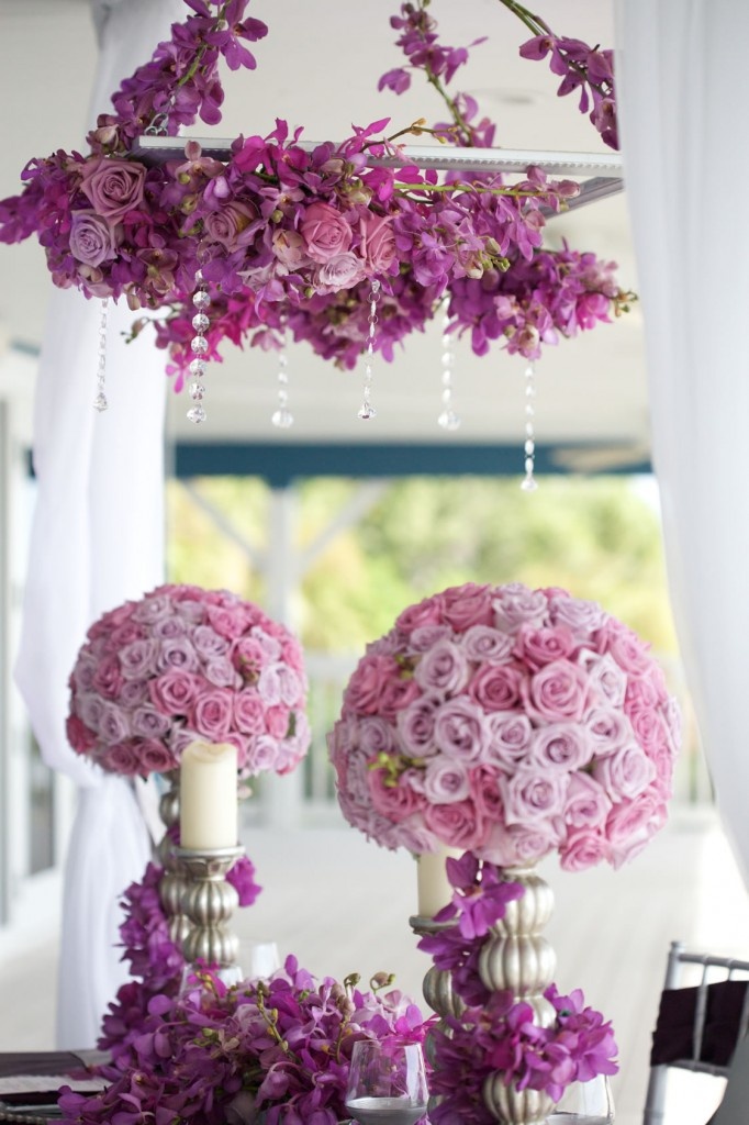 Bride In Dream September 2017 Purple Wedding Flowers