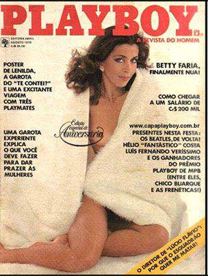 Confira as fotos de Betty Faria, capa da Playboy especial de 3º aniversário, agosto de 1978! 