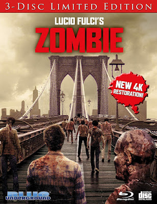 Zombie 1979 Blu Ray 40th Anniversary Limited Edition Cover A Bridge