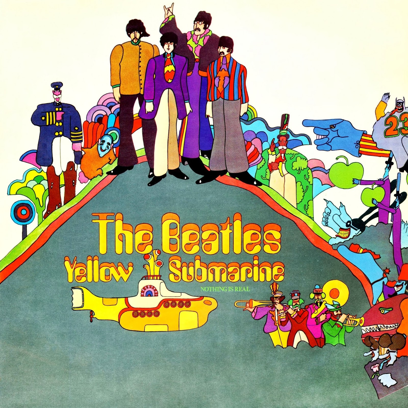 Rockronología 1969 Yellow Submarine. Soundtrack The Beatles
