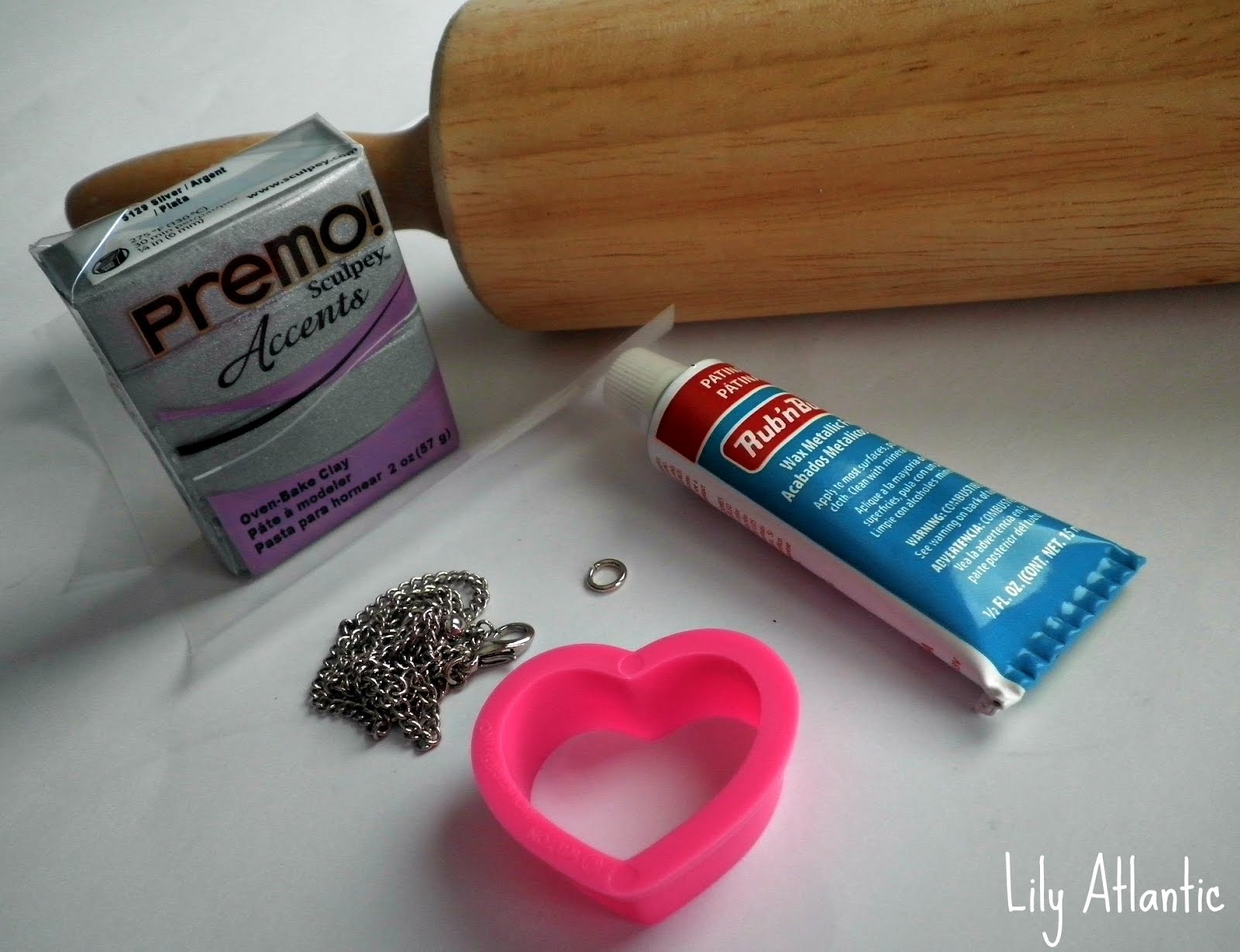 Lily Atlantic DIY Thumbprint Heart Necklace