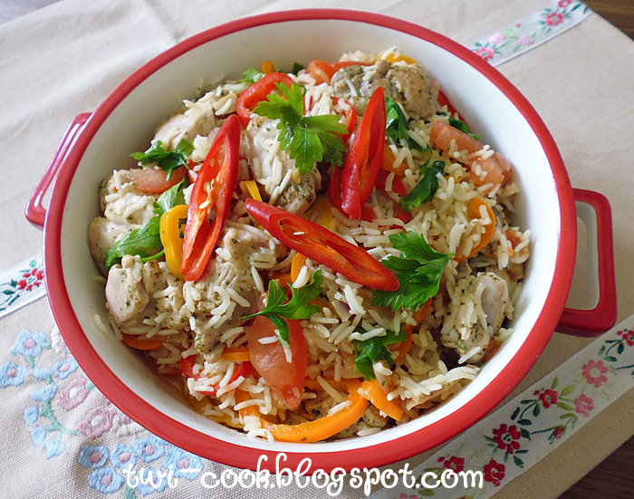The Way I Cook PeriPeri Chicken Pilaf
