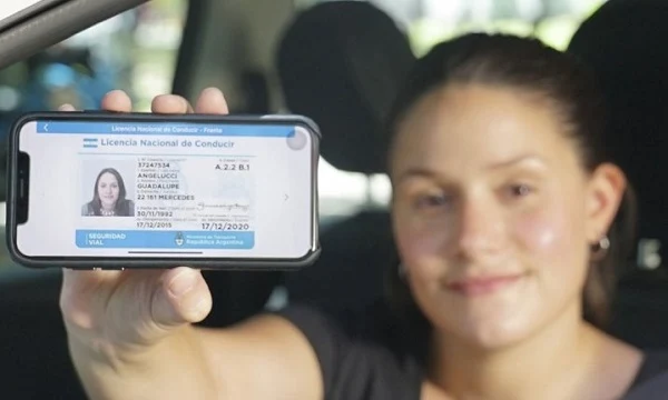 Licencia de conducir digital Argentina
