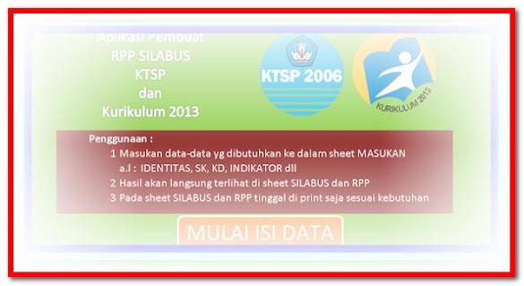 Aplikasi Pembuat Rpp Dan Silabus Kurikulum 2013 Format Excel.Xlsx Versi
Terbaru