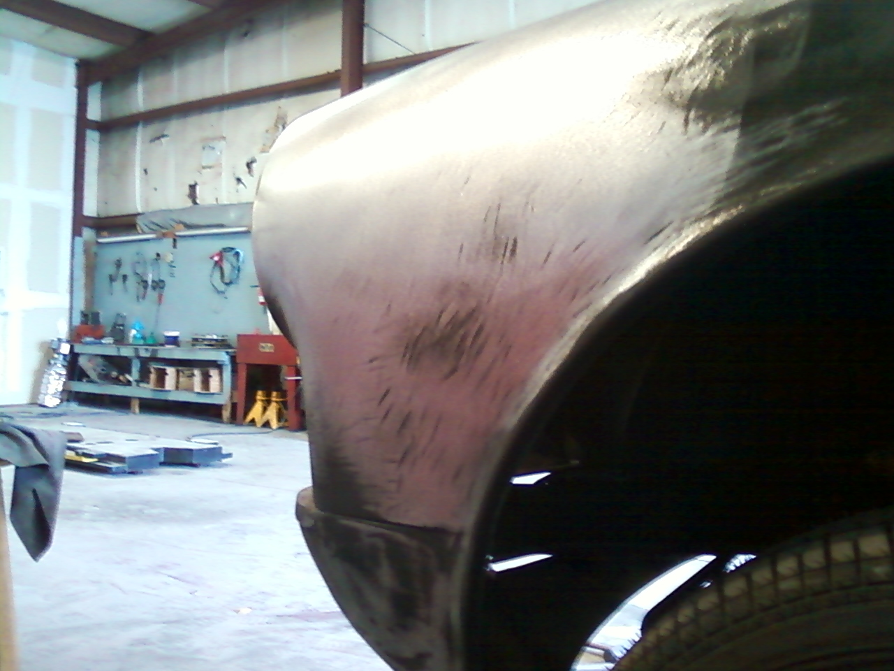 Mechanic One Sunbeam Alpine undergoing a nice restoration