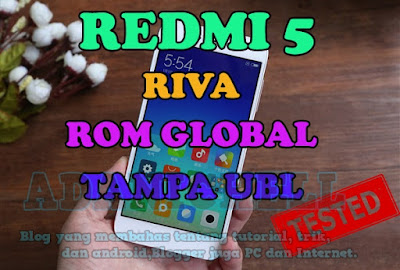 Firmware Xiaomi Redmi 5 Riva Global Stable