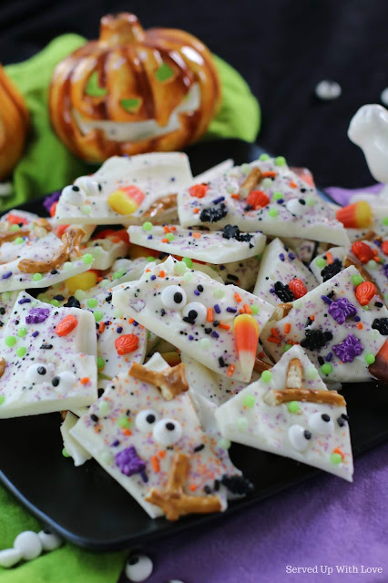 Spooky Bark recipe from Served Up With Love