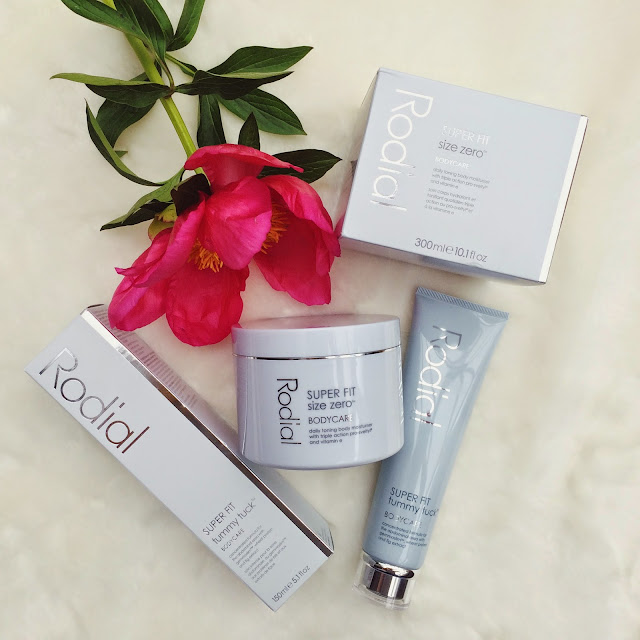 Rodial Super Fit Tummy Tuck and Size Zero Bodycare review, beauty bloggers, FashionFake
