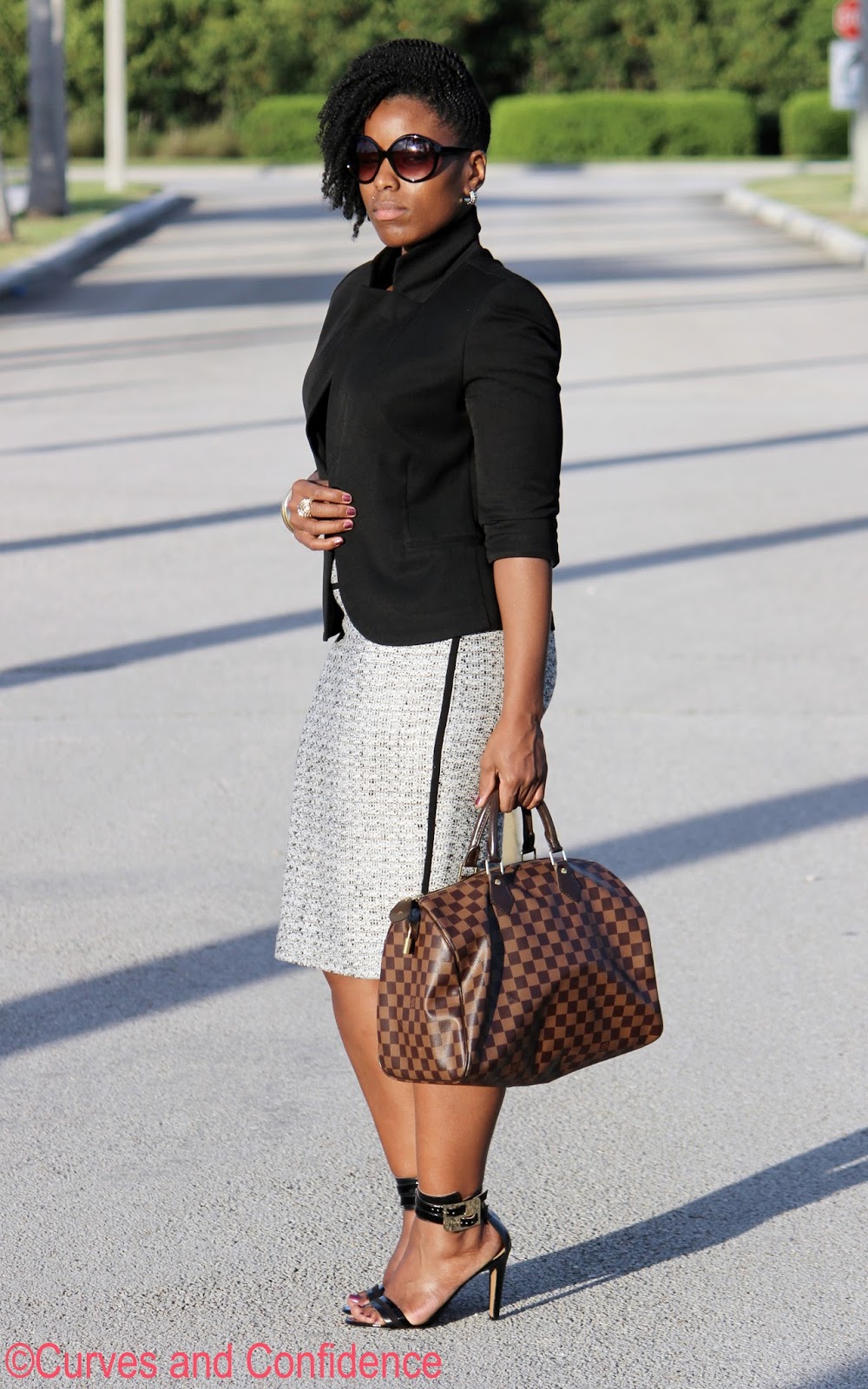 Curves and Confidence | A Miami Style Blogger: Tweed