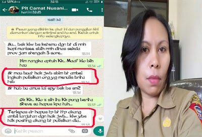 Kegagalan dan Kesalahan Terungkap, Nova Erubun Kesal dan Ancam Polisikan Wartawan 1 nova ancam