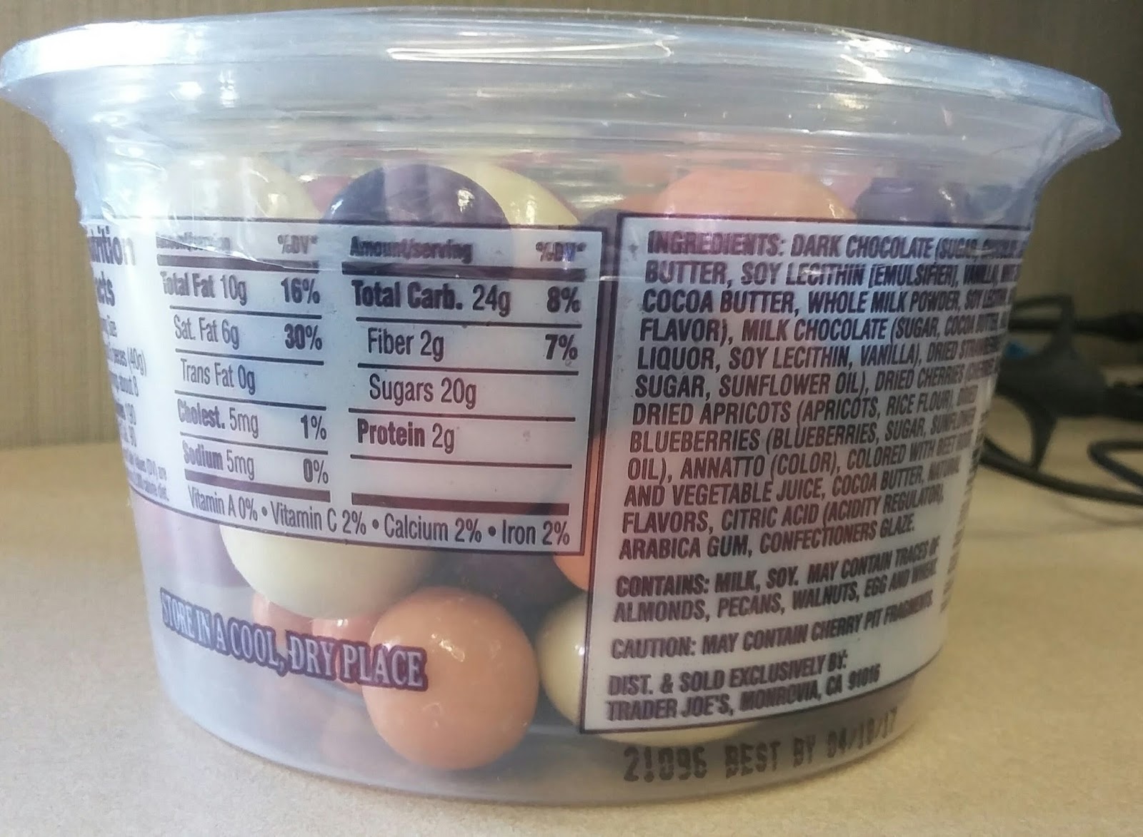 What's Good at Trader Joe's? Trader Joe's Chocolate Covered Dried Fruit