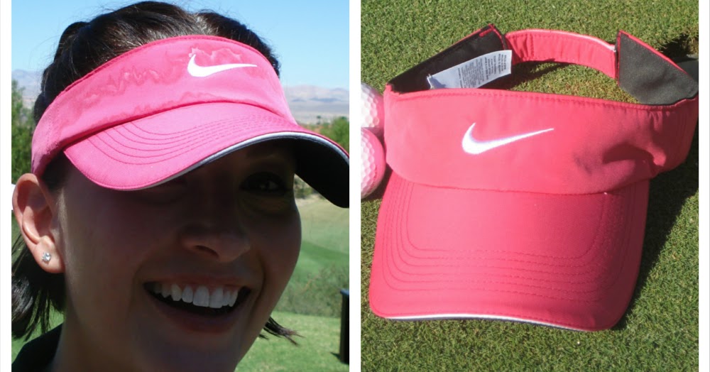 hot pink nike visor
