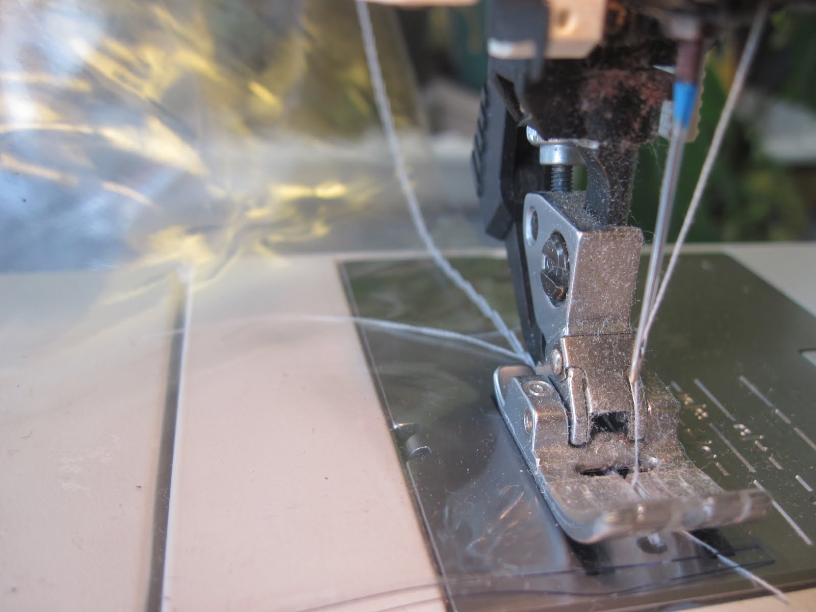 Yarn Over Vinyl Deck Chair Covers Tutorial