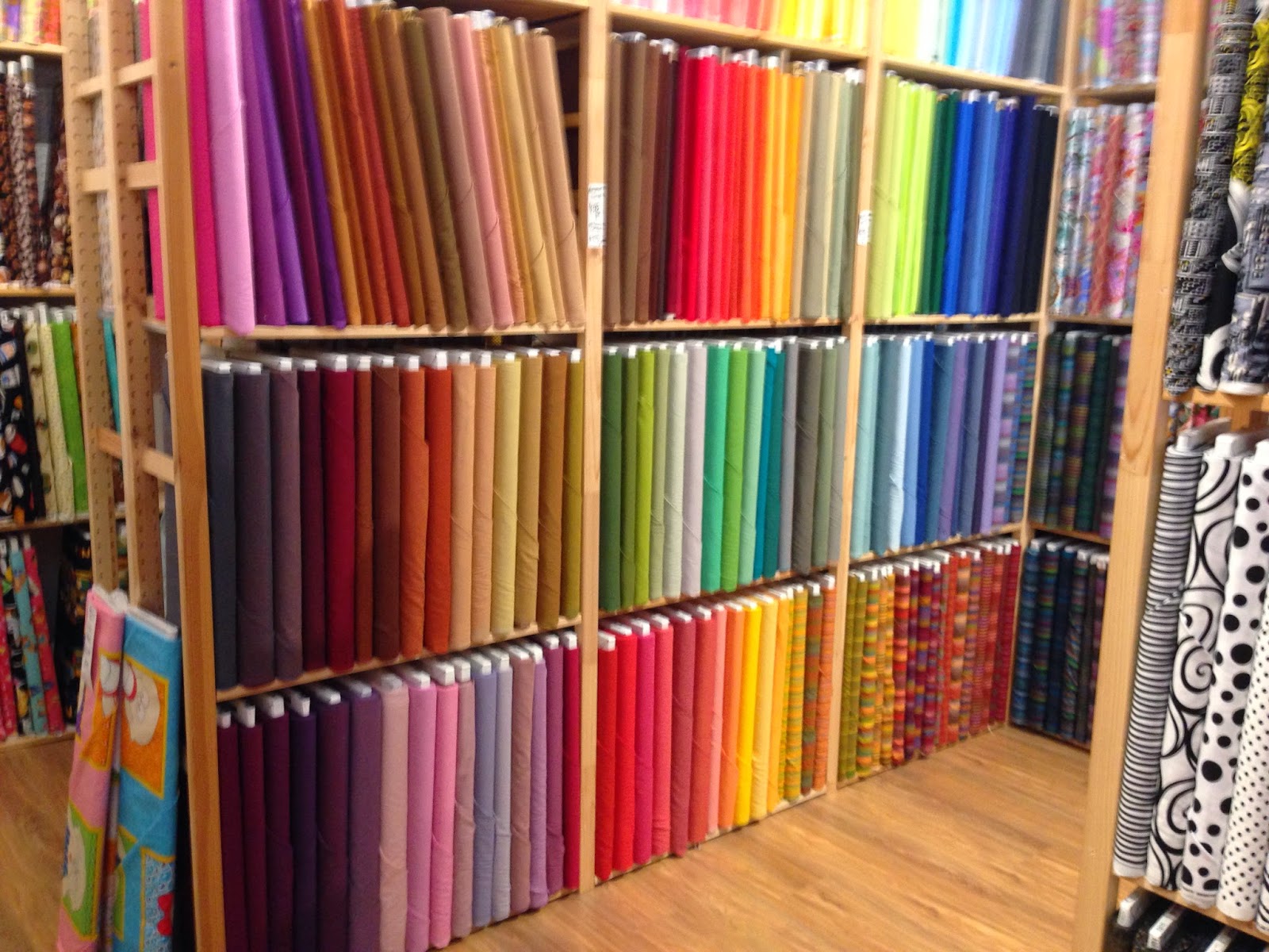 Grass Roots Quilting Vashon Island Shopping Trip