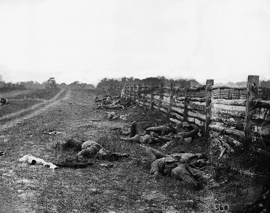 #65 The Dead Of Antietam, Alexander Gardner, 1862 - Top 100 Of The Most Influential Photos Of All Time #65 The Dead Of Antietam, Alexander Gardner, 1862 - Top 100 Of The Most Influential Photos Of All Time