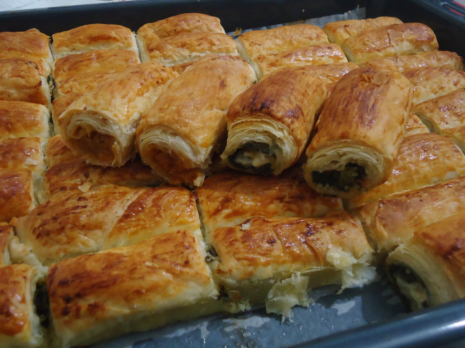 Birsel ve İrem El Açması Nişastalı Börek