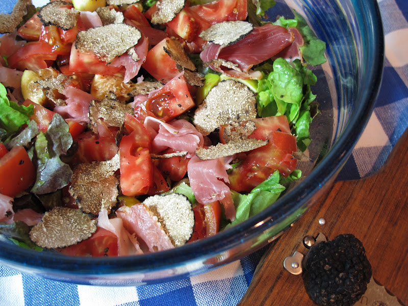 Confessions of a Culinary Diva Black Summer Truffle Salad