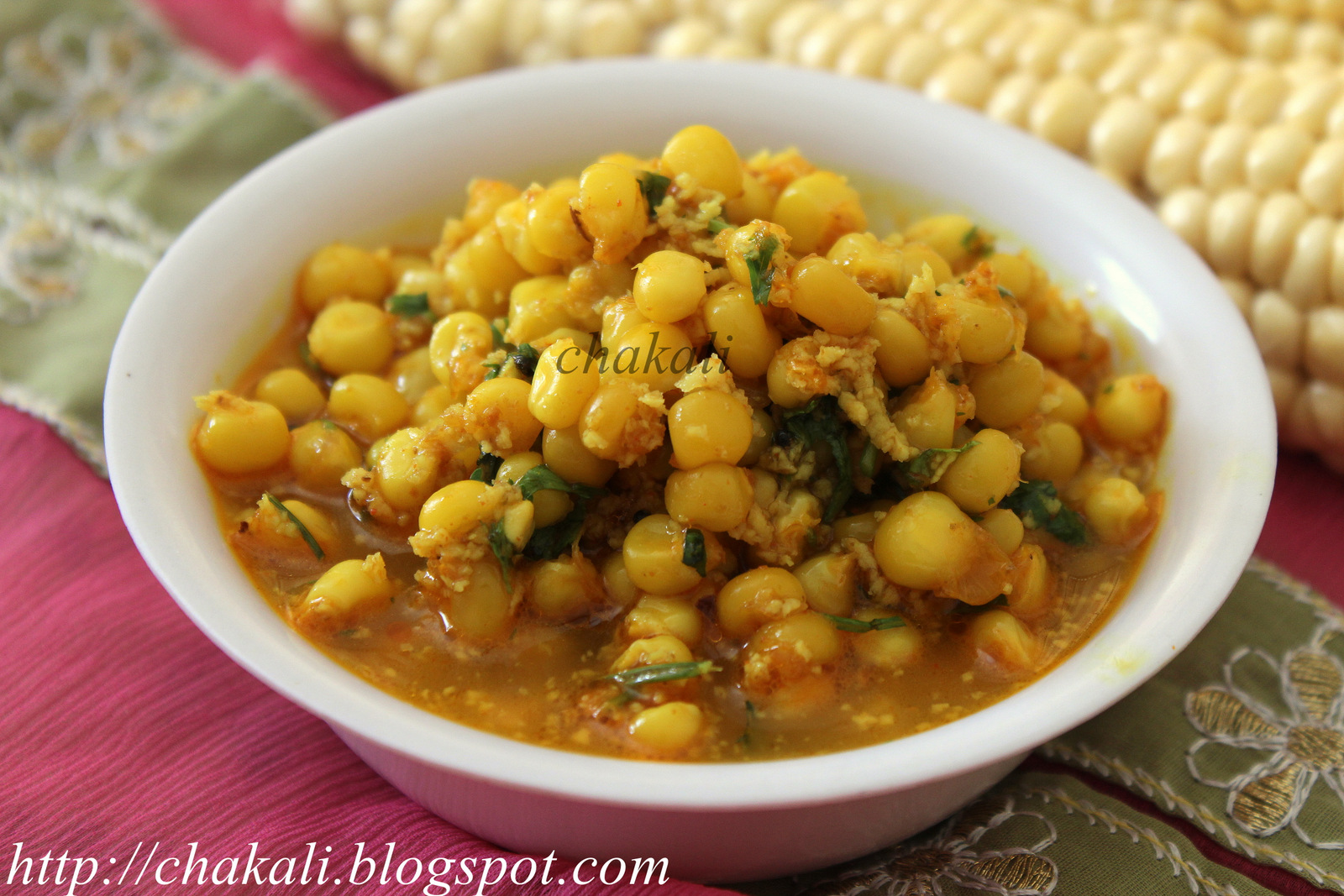 Corn Usal चकली