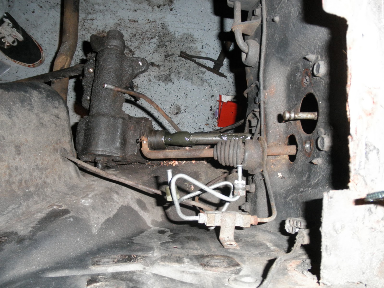 66 Mustang Restoration Project Day 39 Removing the Steering Column