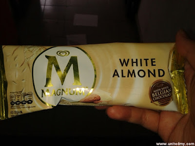 magnum white almond