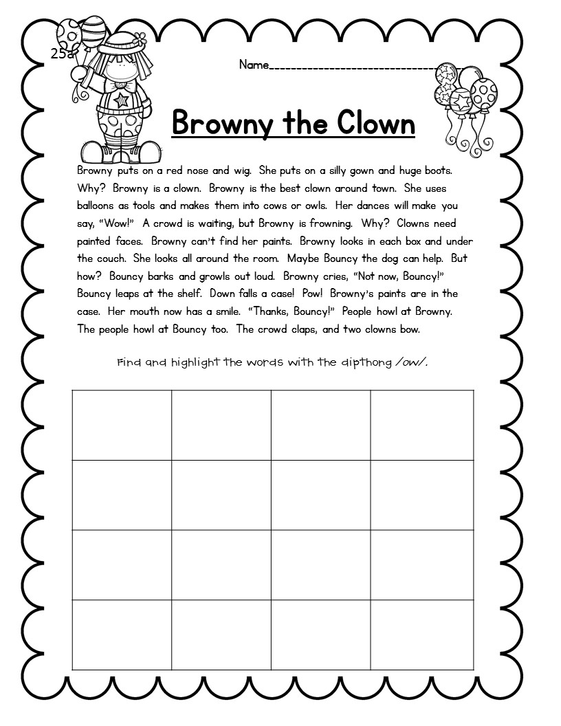 Free Printable Decodable Readers - Printable Templates