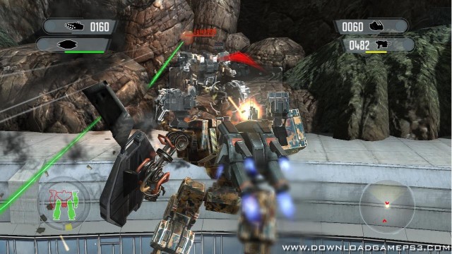 Front Mission Evolved   Download game PS3 PS4 PS2 RPCS3 PC free - 94