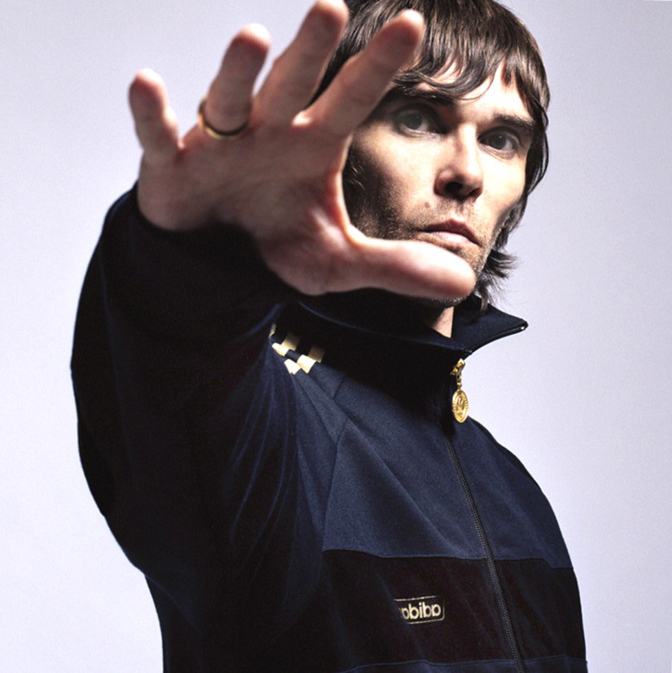 ian brown adidas tracksuit top