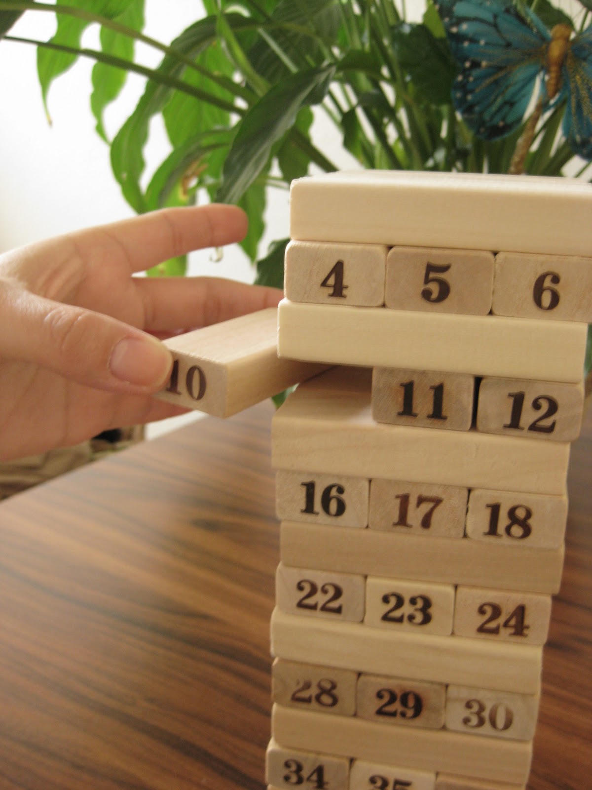 Дженга своими руками из пенопласта