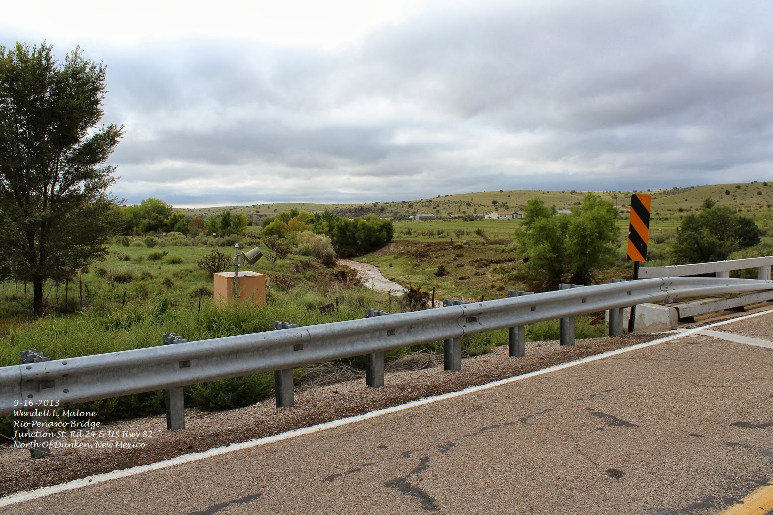 Flash Flooding Along The Rio Penasco Sept 15th 18th, 2013.