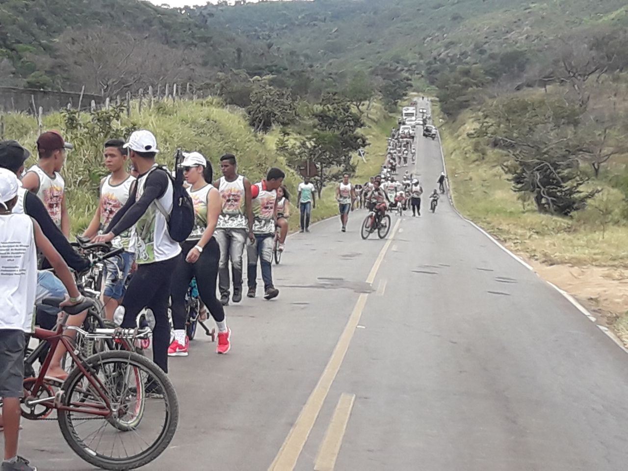 24ª CIPM garante segurança em passeio ciclístico em Mirangaba