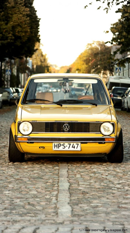 Yellow Volkswagen Hd Images Background