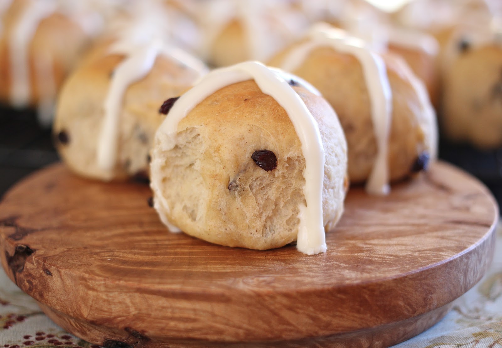 Arctic Garden Studio Whole Wheat Hot Cross Buns