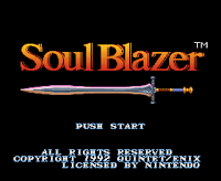 Soul Blazer - Título