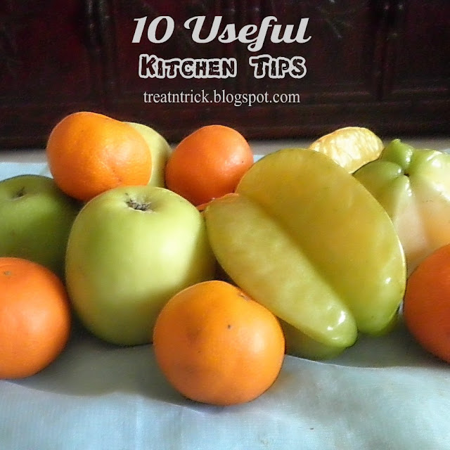 10 Useful Kitchen Tips by Treat and Trick