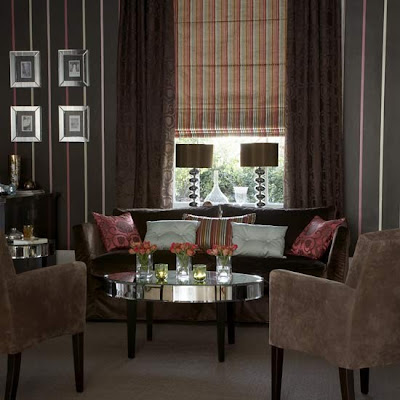 Salas color chocolate | Ideas para decorar, diseñar y mejorar tu casa.