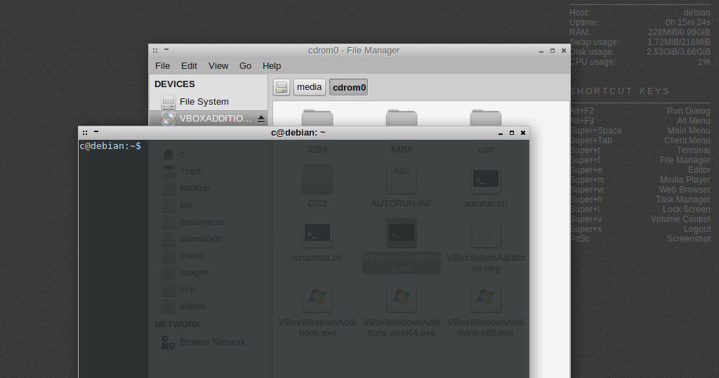 Carl05's blog: Crunchbang++ Linux