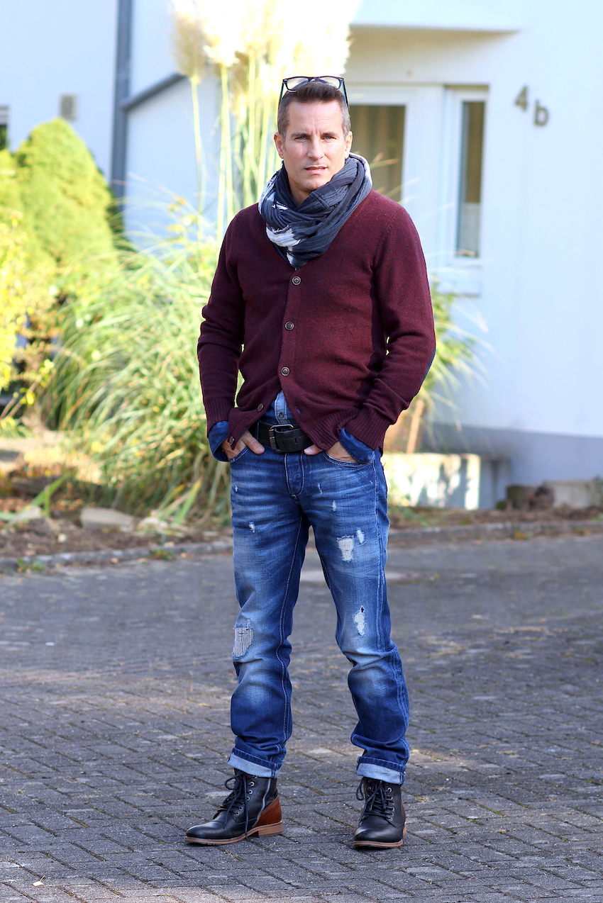 Manner Herbst Outfit Mit Stiefeletten Von Bullboxer Rimanere Nella Memoria