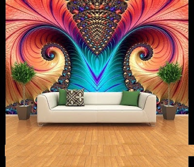 3D mural wallpaper for walls 3D wall art ideas