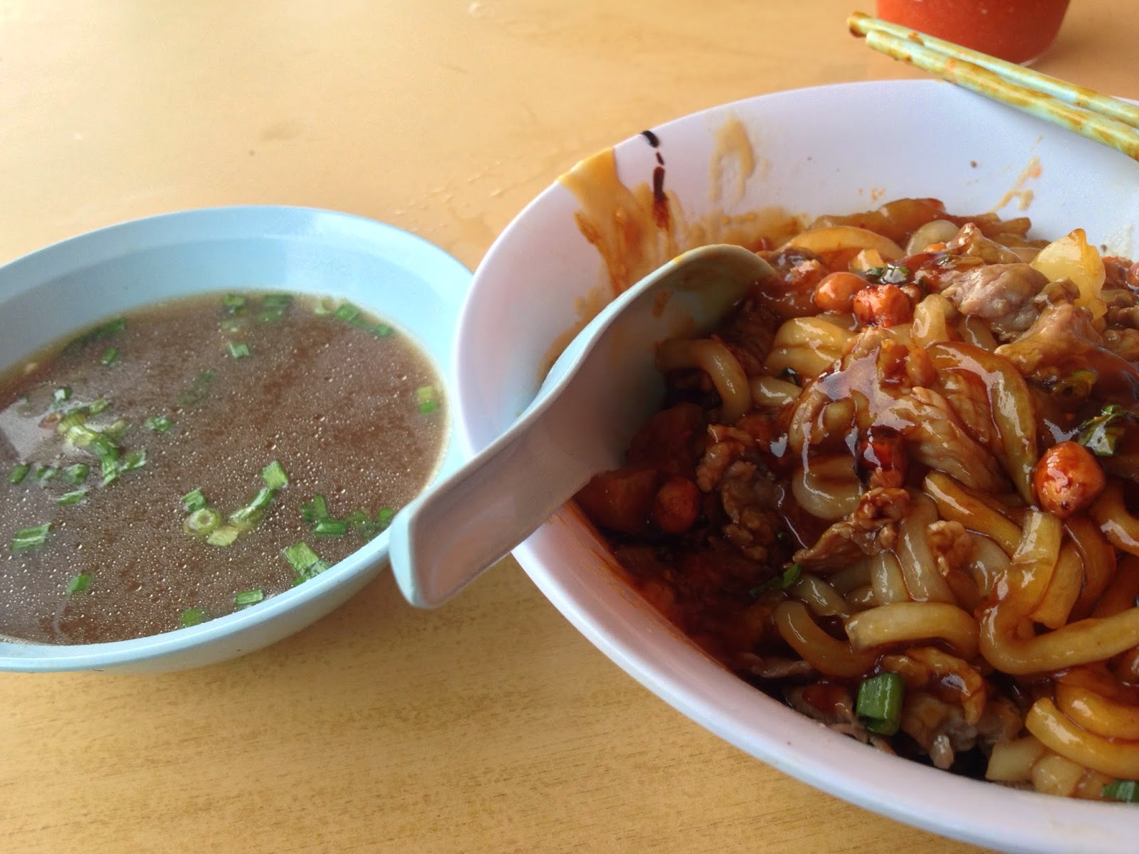 food+road trip Restoran Yong Mui Beef Noodles Johor Bahru, Malaysia.