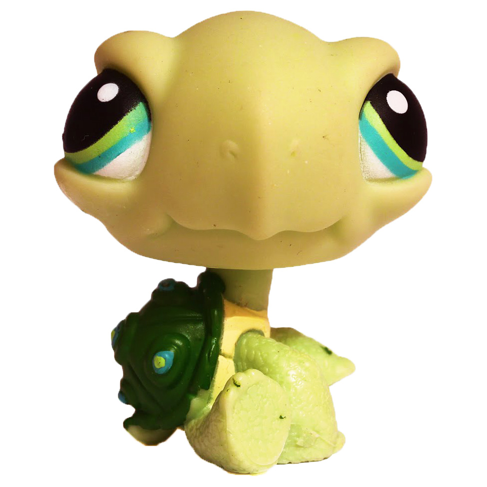 Littlest Pet Shop Pet Pairs Turtle (321) Pet LPS Merch