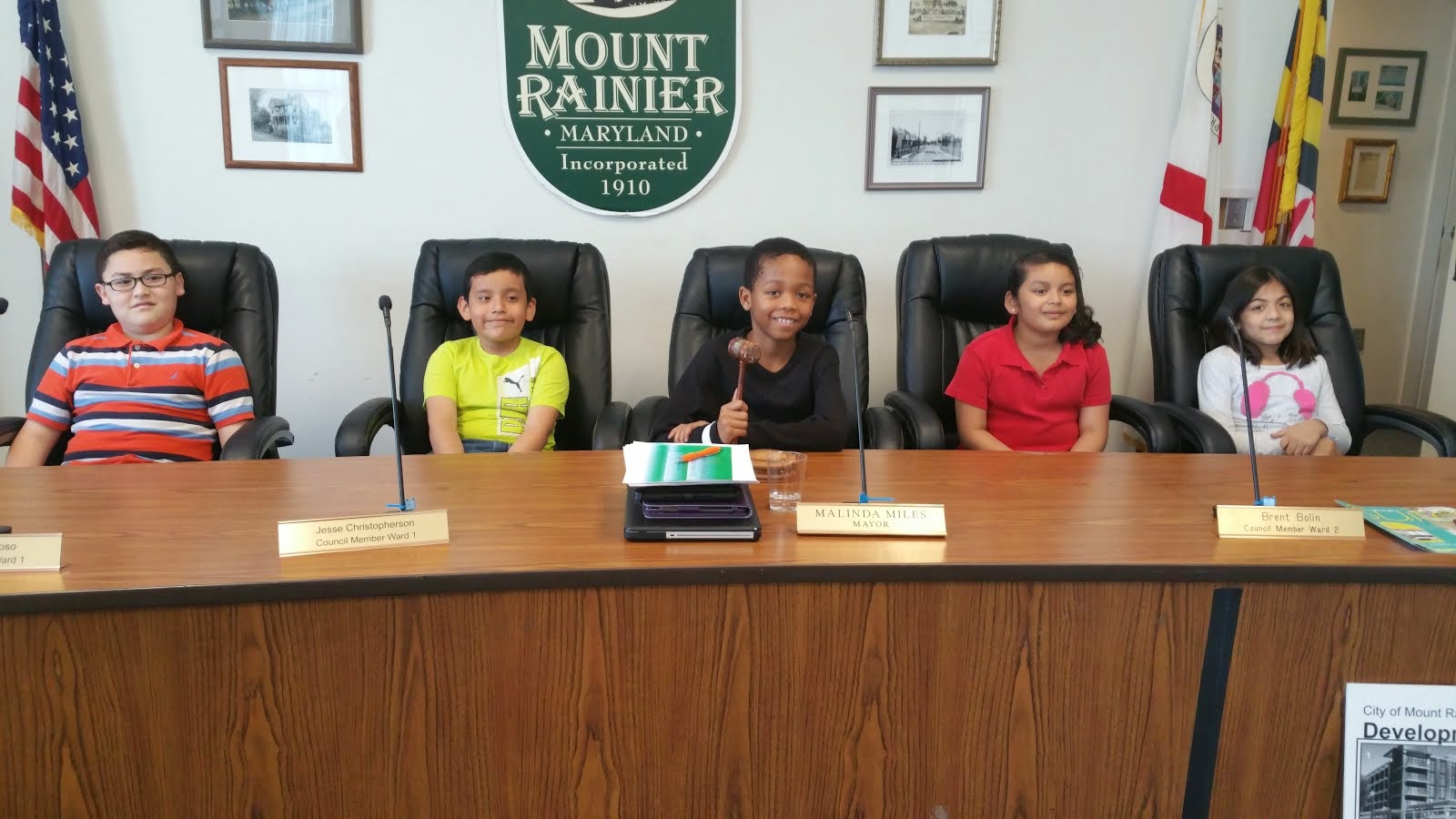 Third Graders Visit City Hall