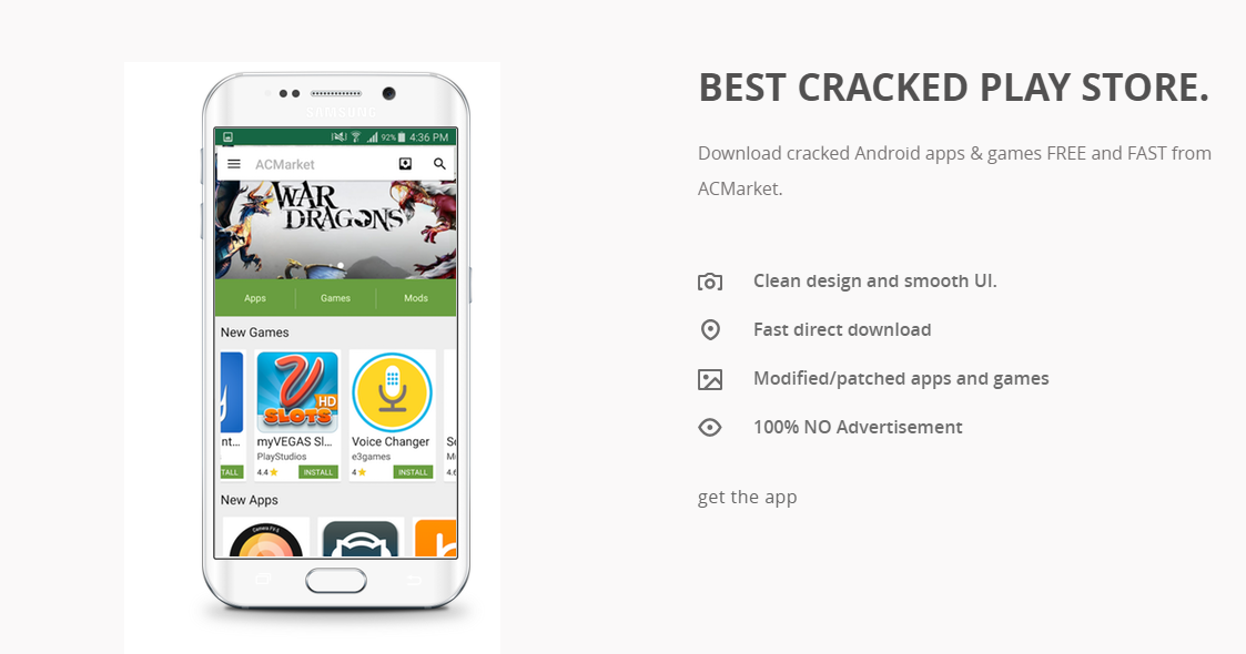 Get apps на андроид. Кряк приложение. асмarket. плей патч приложение. appstore браузерное приложение.