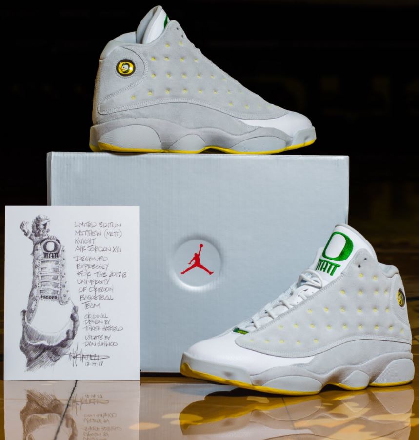 oregon ducks jordan 13